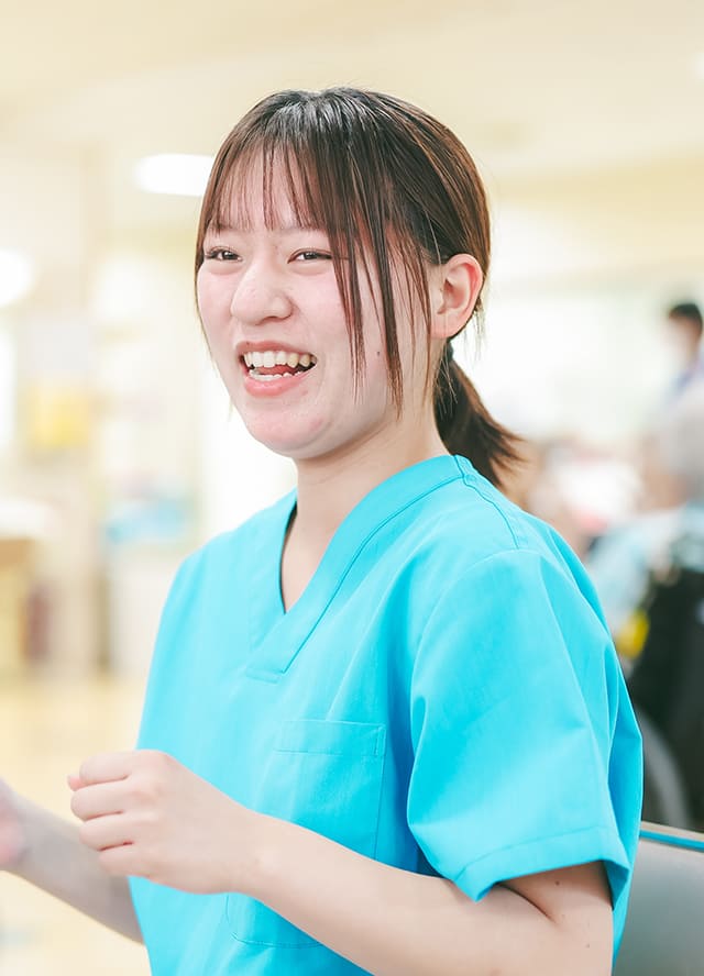 ケアワーカーの仕事の様子