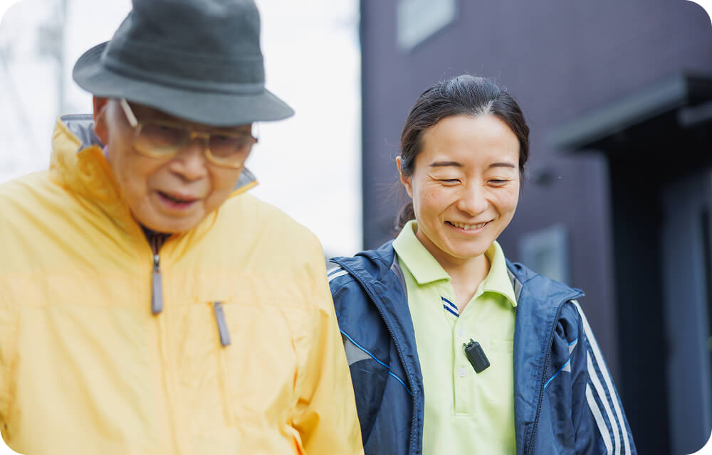 患者さんとスタッフ