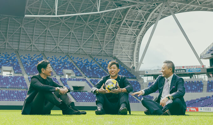 大野浦病院会長と森﨑さんの対談